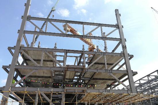 Gedong assemblled | Kenepang Terbangan Terbatak Terbatas sareng Face Workories Anyar Dipasangkeun Interlocking Sistem struktural