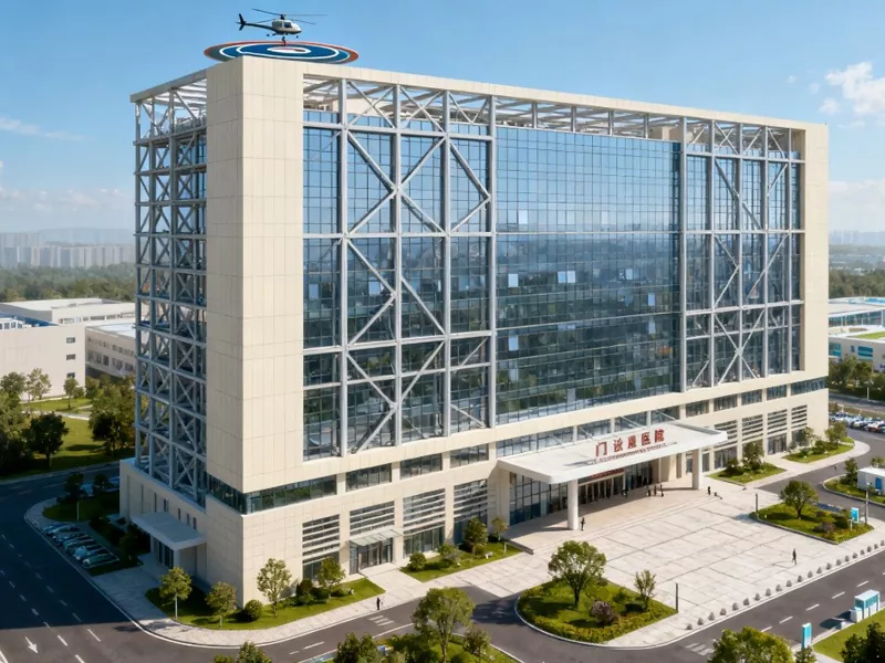 Wangunan rumah sakit anu dianggurkeun luhur