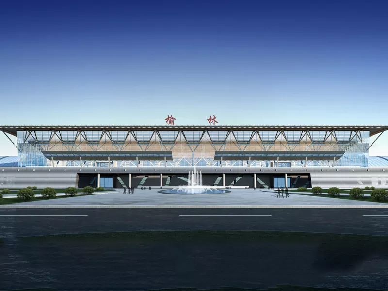 Terminal hawa baja prefabricated