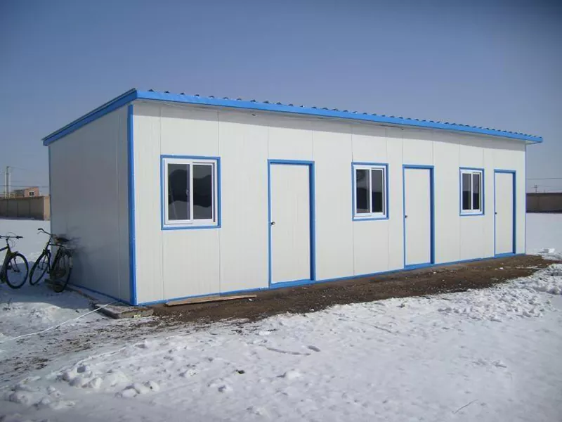 Naon bahan anu dianggo dina imah prefabricated?